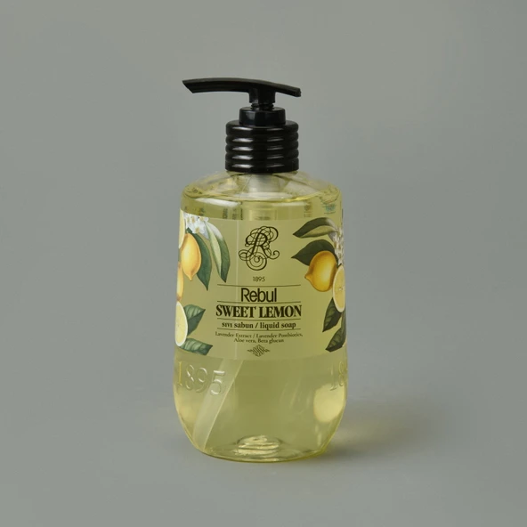 Sweet Lemon Sıvı Unisex Sabun - Sarı - 500 ml ürün görseli 1
