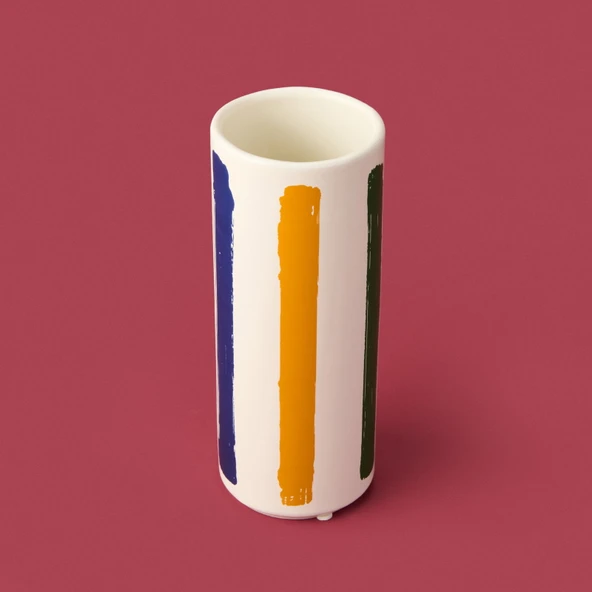 Deco Nautical Fun Vazo - Renkli - 26 cm - Resim 3