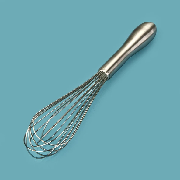 Steel Çırpma Telli - Gri - 22,5 cm ürün görseli 1