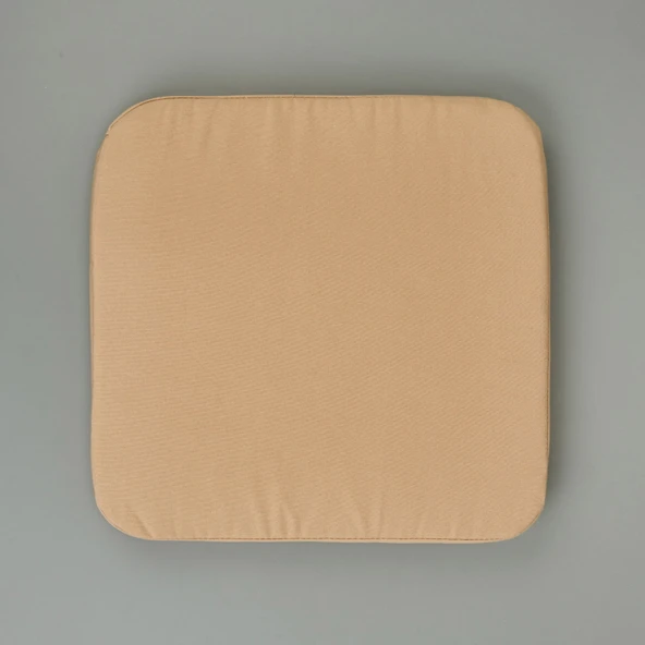 Soft Dinant Sandalye Minderi - Bej - 38x38 cm ürün görseli 1