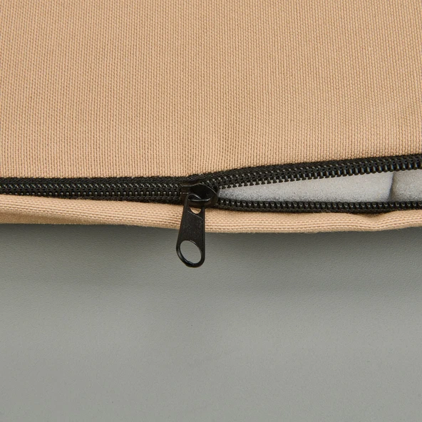 Soft Dinant Sandalye Minderi - Bej - 38x38 cm - Resim 3