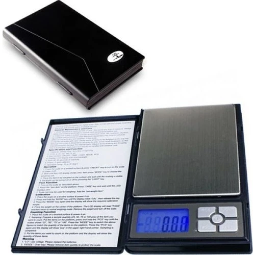 Diamond Dijital Göstergeli Notebook Hassas Kuyumcu Terazisi (500 Gr-0.01)) ürün görseli 1