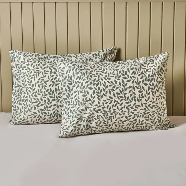 Soft Sacha 2'li Yastık Kılıfı - Krem - 50x70 cm ürün görseli 1