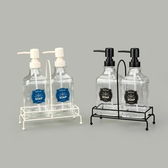 2'li Mutfak Sıvı Sabunluk Seti - Asorti - 500 ml ürün görseli 1