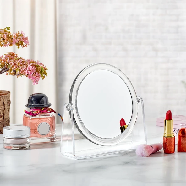 Store Yuvarlak Makyaj Aynası 4x Yakınlaştırma ürün görseli 1