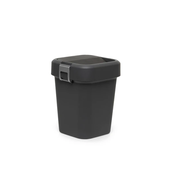 Comfort Dust Bin Siyah Çöp Kovası - 8 lt ürün görseli 1