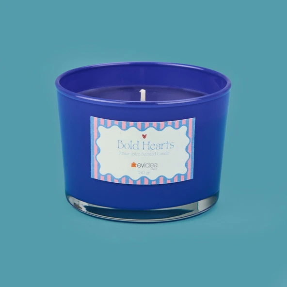 Deco Bold Hearts Mum - Mavi - 150 gr ürün görseli 1