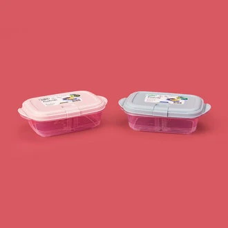 Life Dikdörtgen Push Up Saklama Kabı - Asorti - 400 ml ürün görseli 1