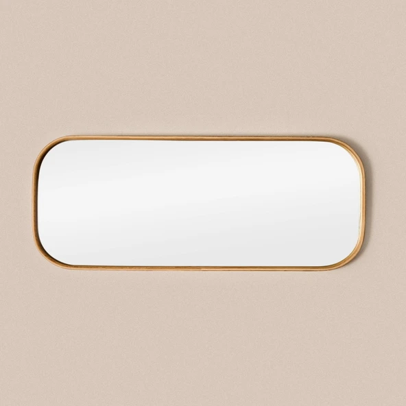Deco Zaha Ayna - Bej - 42x103 cm - Resim 2