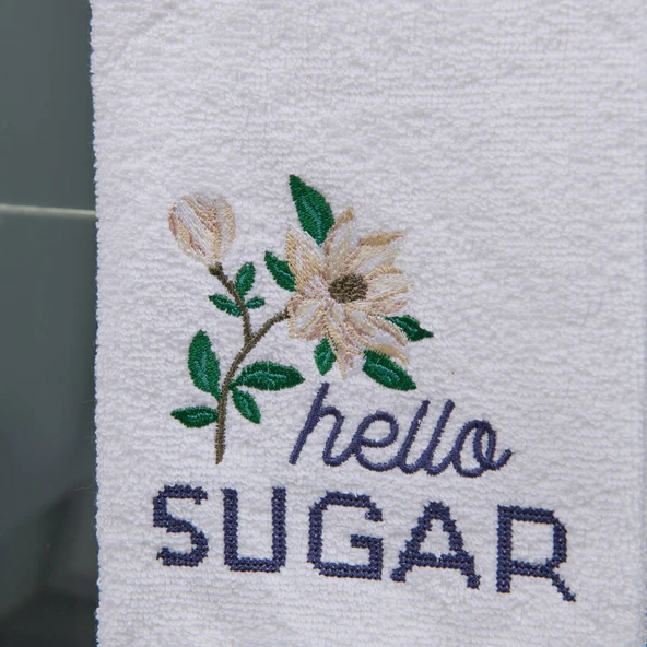 Soft Sugar Mutfak Havlusu - Ekru - 40x66 cm - Resim 3