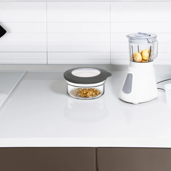 Flat Saklama Kabı - Asorti - 415 ml - Resim 2