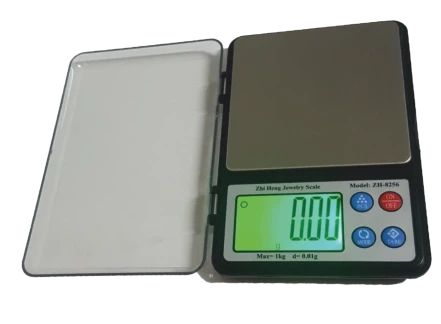 Diamond Dijital Göstergeli Lcd Ekran Hassas Terazi Zh-8256 (1 Kg-0.01) ürün görseli 1