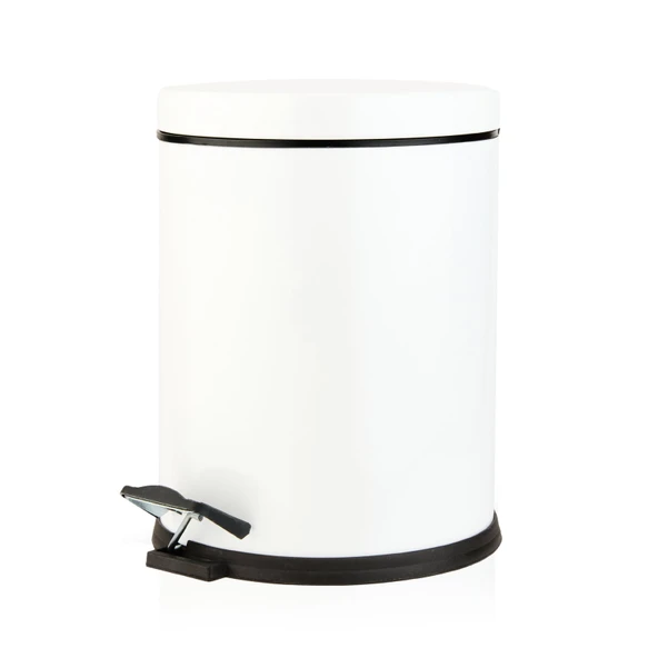 Bath Pedallı Çöp Kovası - Beyaz - 5 lt - Resim 2