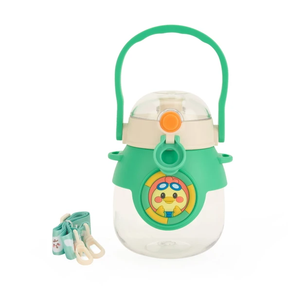 Polikarbon Figürlü Matara - Asorti - 800 ml - Resim 2