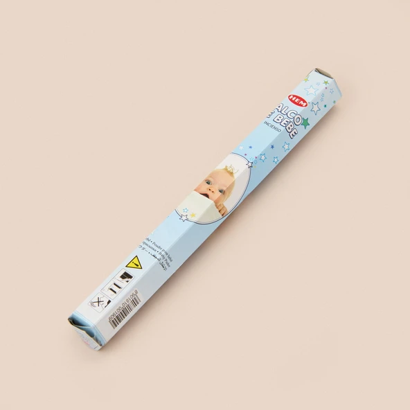 Baby Powder Hexa 20'li Çubuk Tütsü - Renkli - 25 cm ürün görseli 1