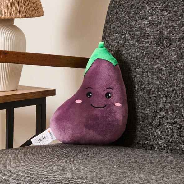Soft Biber Figürlü Yastık - Kırmızı - 25 cm ürün görseli 1
