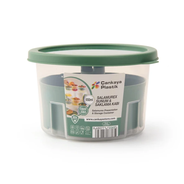 Salamurex Turşu ve Zeytin Kabı - Asorti - 650 ml ürün görseli 1
