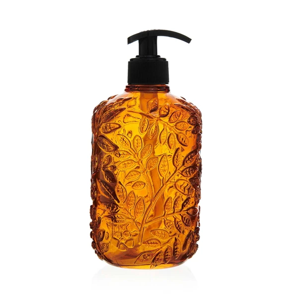 Design Venüs Cam Sıvı Sabunluk - Amber - Resim 3