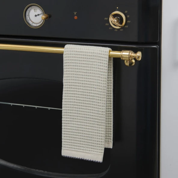Soft Waffle Mutfak Havlusu - Mavi - 30x50 cm - Resim 2