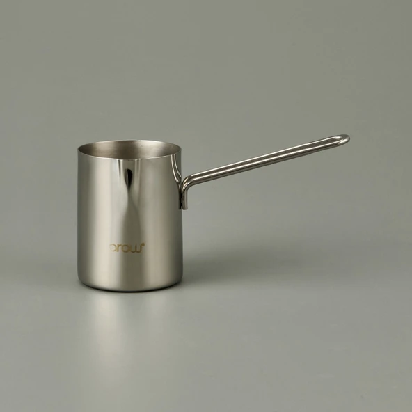 No.4 Felix Çelik Cezve - Inox - Resim 2