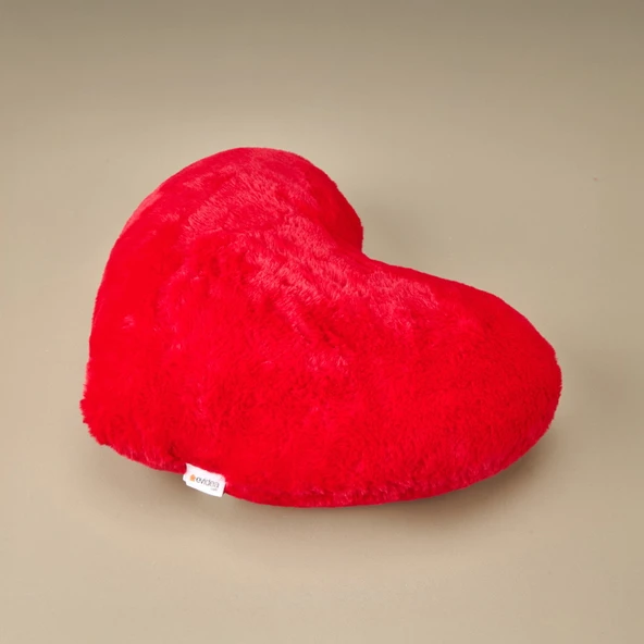 Soft Love Figürlü Yastık - Kırmızı - 45 cm - Resim 3
