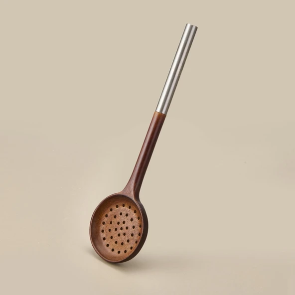 Akasya Kevgir - Kahverengi / Gri - 32 cm ürün görseli 1