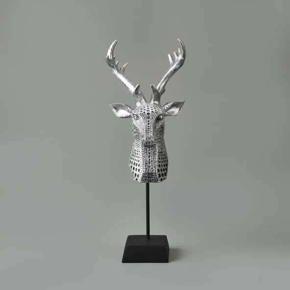 Deco Ciervo Dekor - Gümüş - 29 cm ürün görseli 1