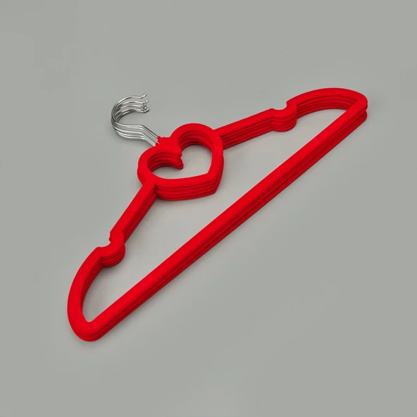 5'li Kadife Askı - Asorti - 42 cm ürün görseli 1