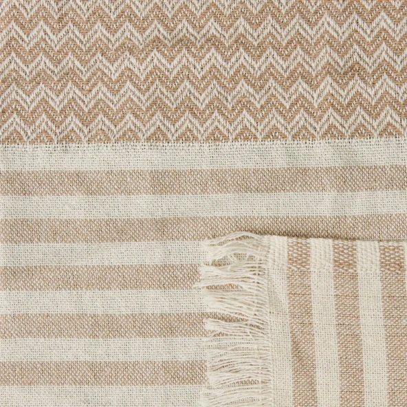 Soft Koltuk Örtüsü - Bej - 180x210 cm - Resim 3