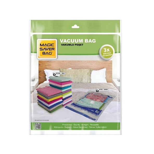 Saver Bag 2'li XXLarge Vakumlu Poşet Seti ürün görseli 1