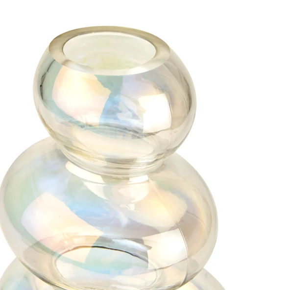 Deco Pearl Vazo - Sedef - 27 cm - Resim 3