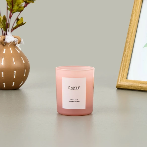 Basic Soft Royal Rose Kokulu Mum - Pembe - 120 gr ürün görseli 1