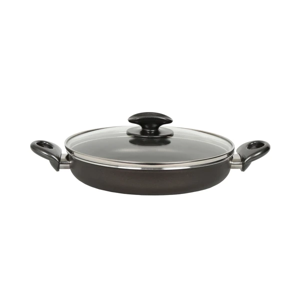 Onyx Çift Taraf Teflon Tava - Siyah - 22 cm ürün görseli 1