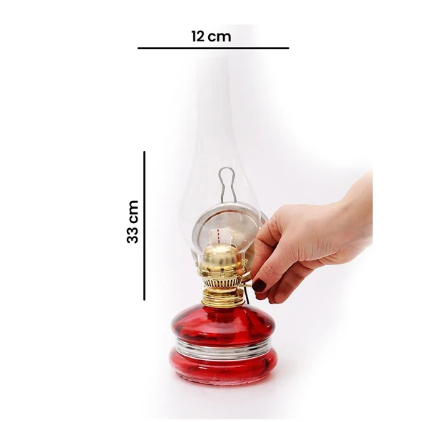 Time Gaz Lambası - Kırmızı - Resim 3