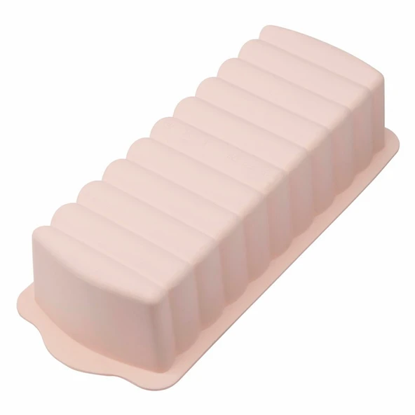 Baton Kek Kalıbı - Pembe - Resim 2