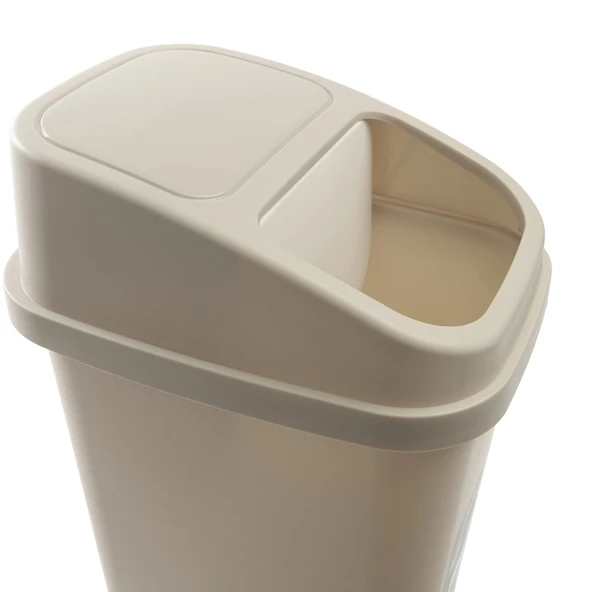 Vinto Çöp Kovası - Bej - 17 lt - Resim 3