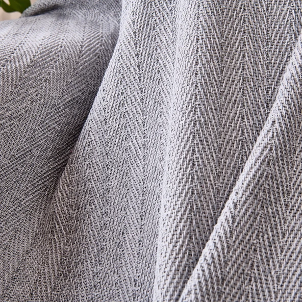 Soft Koltuk Şalı - Gri - 180x210 cm - Resim 2