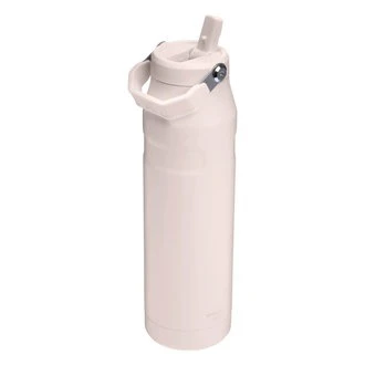 Termos The Ice Flow Bottle Flip Straw Rose Quartz - 1,1 lt - Resim 2