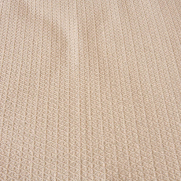 Soft Sable Tek Kişilik Pike - Bej - 160x220 cm - Resim 3