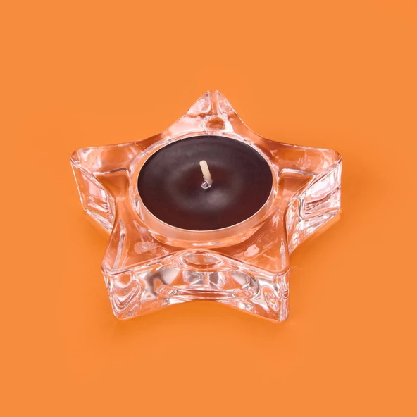 Deco Star Mumluk - Şeffaf - 6,8x3 cm - Resim 2