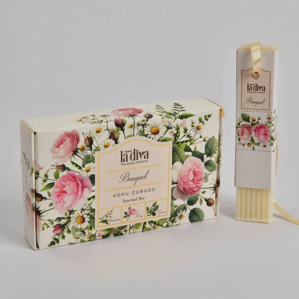 Diva Bouquet Koku Çubuğu - Bej - 165 gr ürün görseli 1