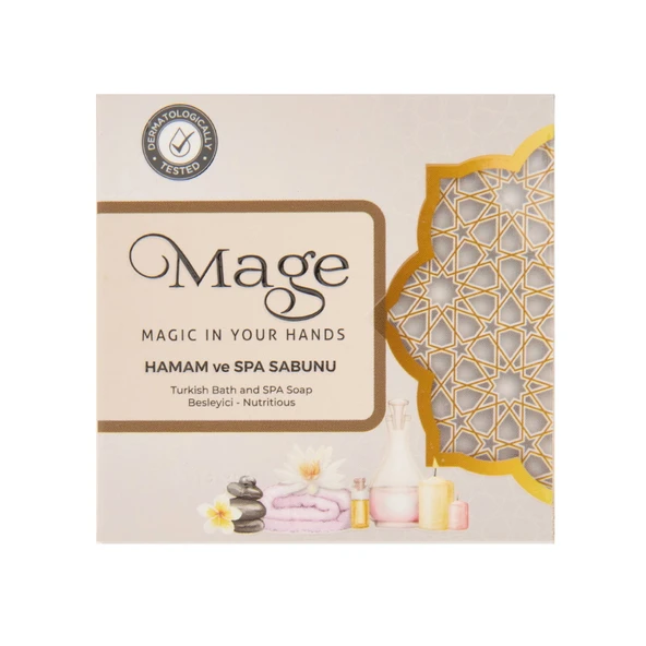 Hamam ve Spa Sabunu - Beyaz - 100 gr ürün görseli 1