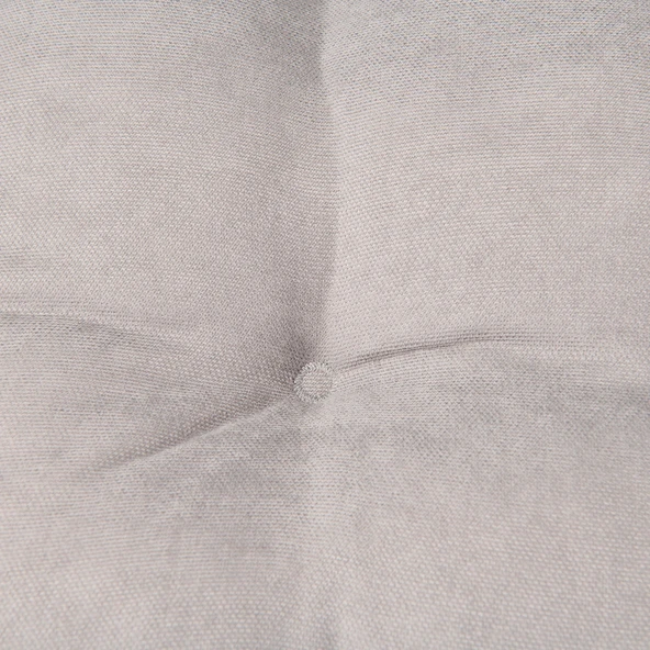 Soft Nora Sandalye Minderi - Gri - 40x40 cm - Resim 2