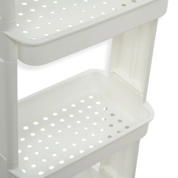 Modern 4'lü Organizer ve Oyuncak Rafı - Resim 3