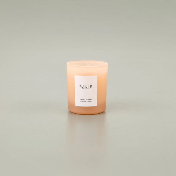 Basic Soft Orange Blossom Kokulu Mum - Turuncu - 120 gr - Resim 3