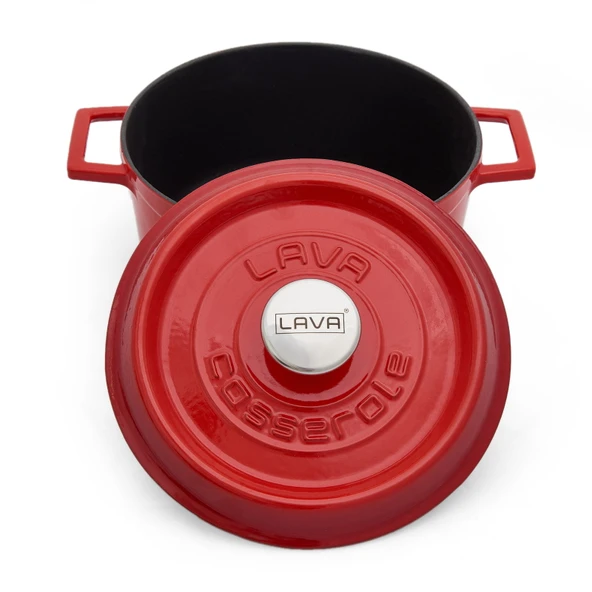 Döküm Tencere - 24 cm - Resim 3