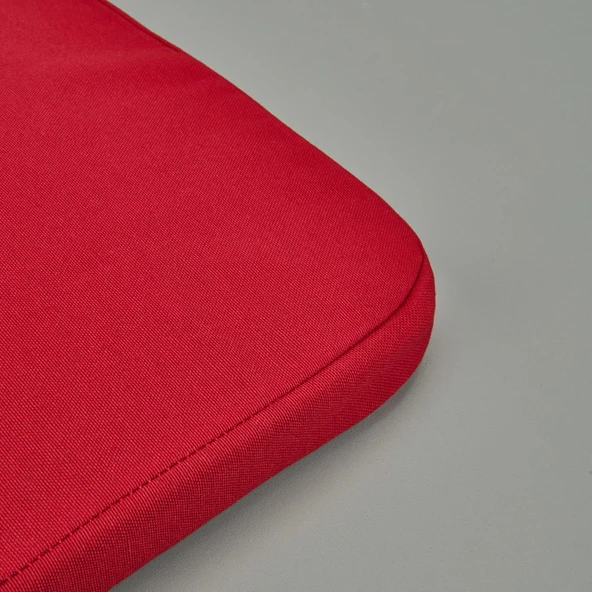 Soft Dinant Sandalye Minderi - Bordo - 38x38 cm - Resim 2