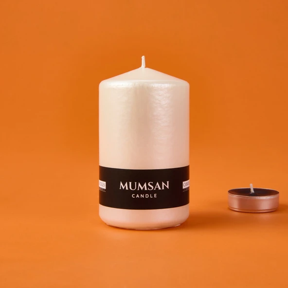 Baton Mum - Sedef - 10x6 cm - Resim 2