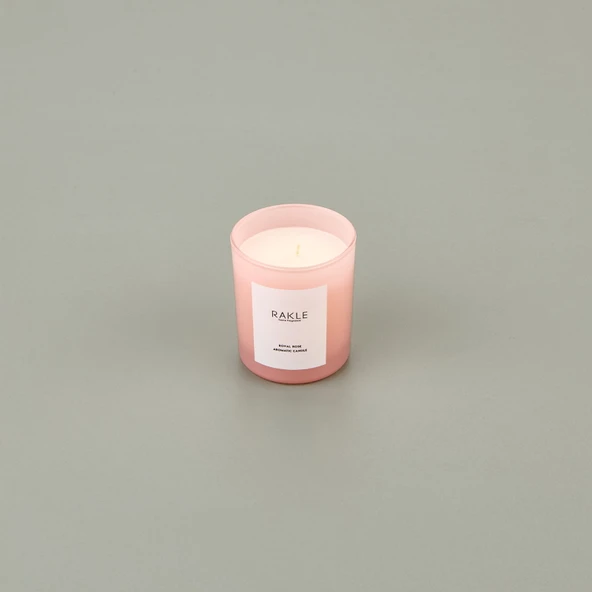 Basic Soft Royal Rose Kokulu Mum - Pembe - 120 gr - Resim 3