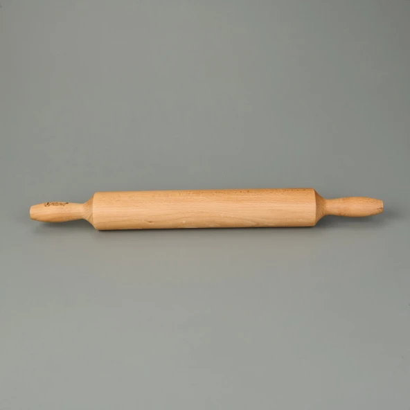 Ahşap Merdane - Açık Kahverengi - 46 cm ürün görseli 1